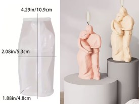 Molde silicona pareja con mujer embarazada 9V7 (3)